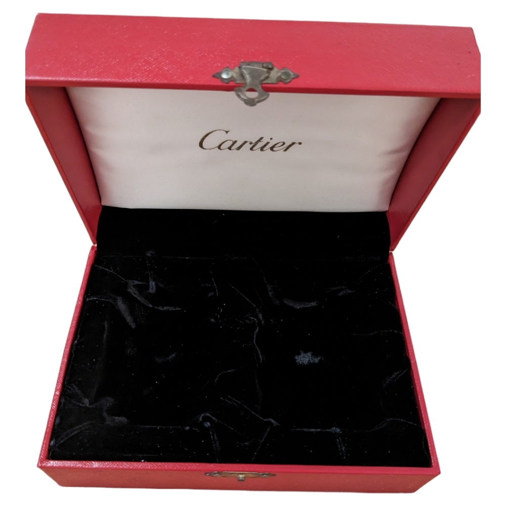 Vintage Cartier classsic velvet lined Jewelry Luxury box - Picture 16 of 16